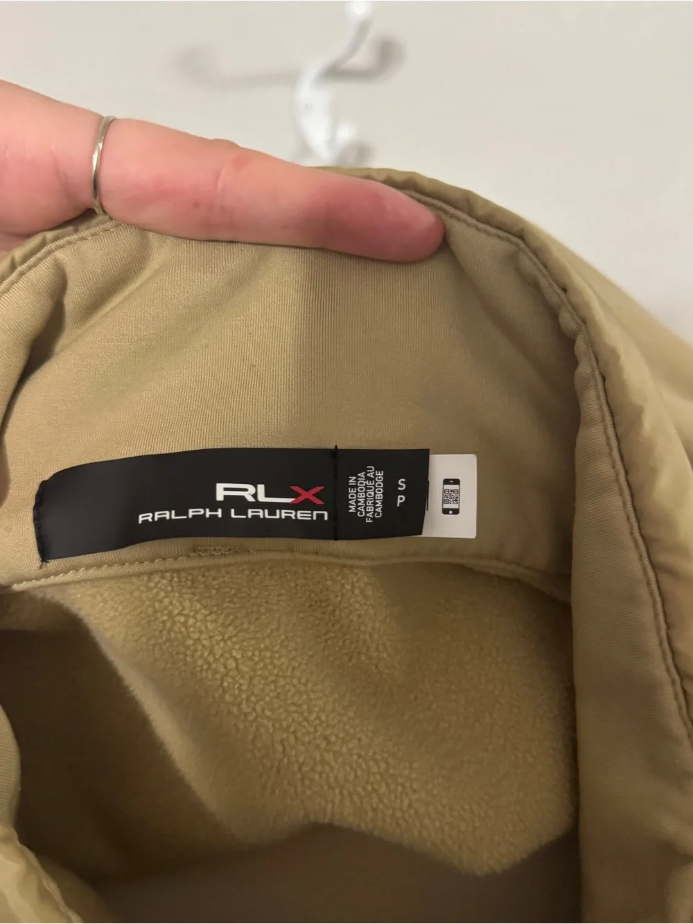RLX Golf Polo Ralph Lauren Quilted Hybrid Pullover Jacket